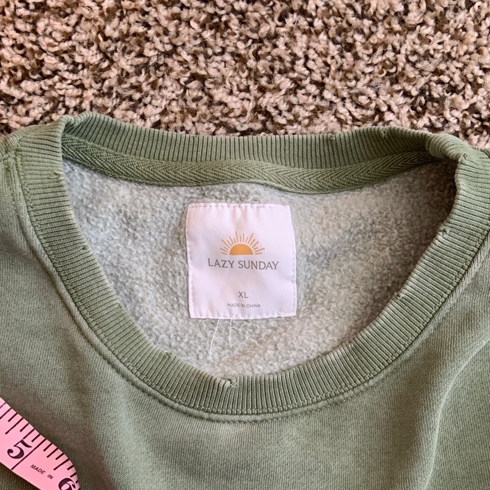 Lazy Sunday Weekend Men's Sweater - Picture 5 of 6